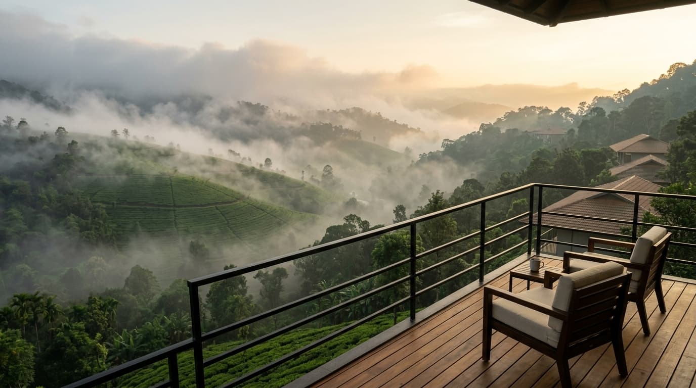 Aaranya Nature-Facing Balcony with Valley View